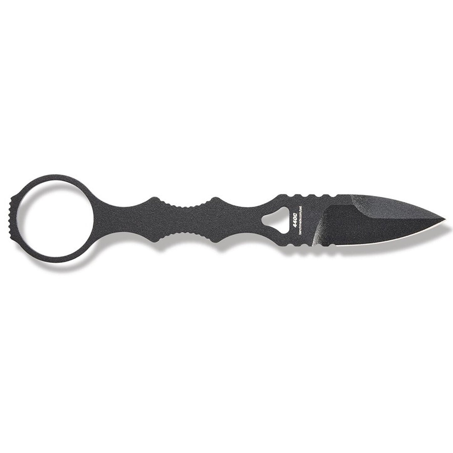 Finished in subdued Tungsten Grey, this Mini SOCP® features a 440C stainless steel blade, a single edge grind, and a skeletonised handle optimised for fast control. Lightweight, low profile, and backed by a matching SOCP® sheath to keep it ready — wherever you are. www.moralepatches.com.au