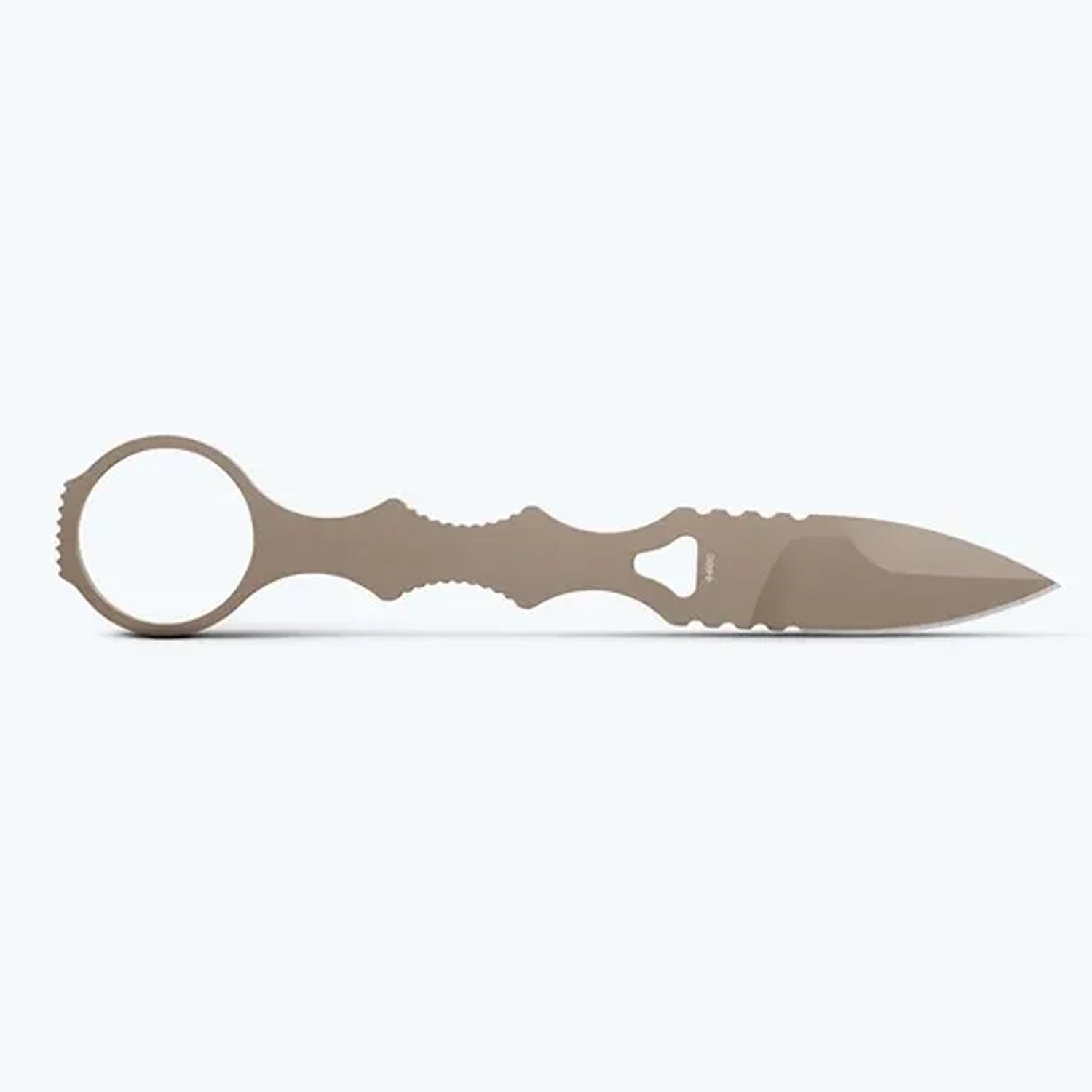 Designed with a 440C stainless steel blade and OD Green finish, this Mini SOCP® delivers rugged performance with an organic terrain advantage. The skeletonised handle reduces weight without sacrificing grip. Comes complete with a versatile SOCP® sheath for adaptable carry options. www.moralepatches.com.au