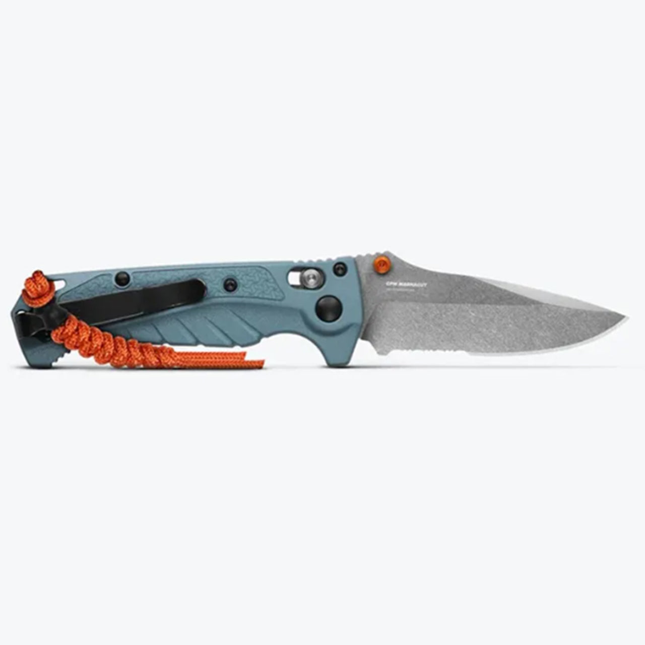 Benchmade's part serrated variant of the quintessential waterman's mini folder, the versatile 18065S Mini Adira™'s serrations bite into line and rope easier than without — a task that’s particularly apparent when a rope’s tension increases when wet. www.moralepatches.com.au