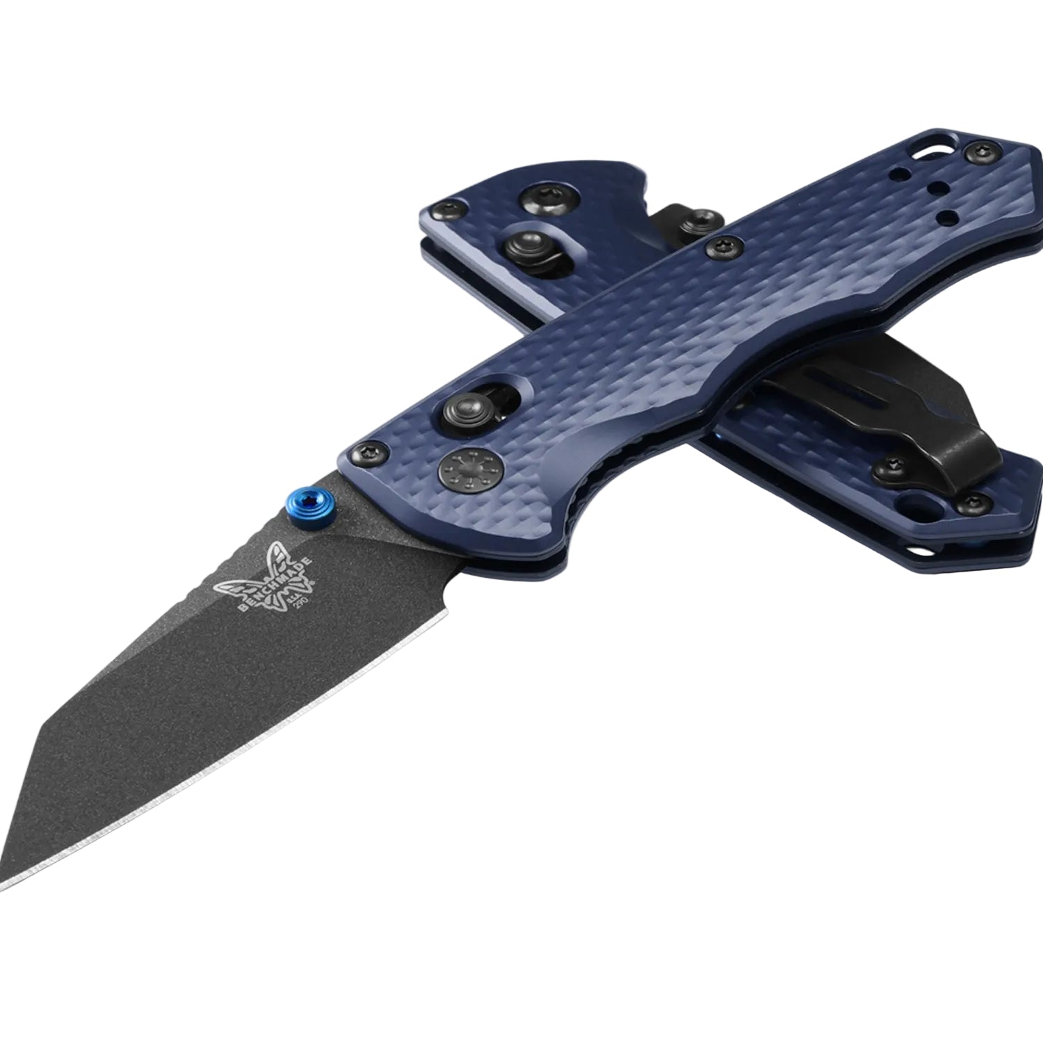 Benchmade Patch Benchmade 290BK Full Immunity Axis Folding Knife Crater Blue – Morale ...