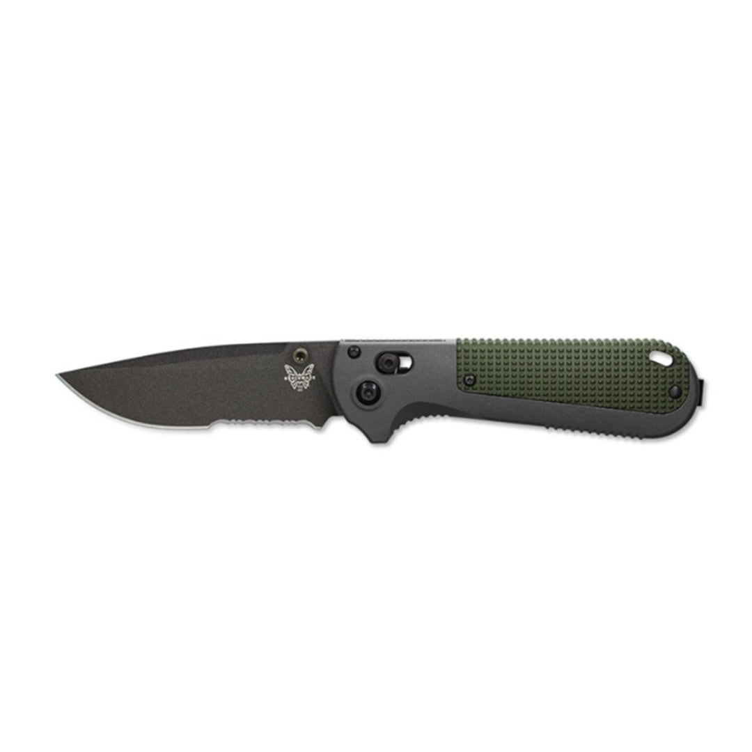 Benchmade Patch Benchmade 430SBK Redoubt Axis Folding Knife Part Serrated – Morale ...