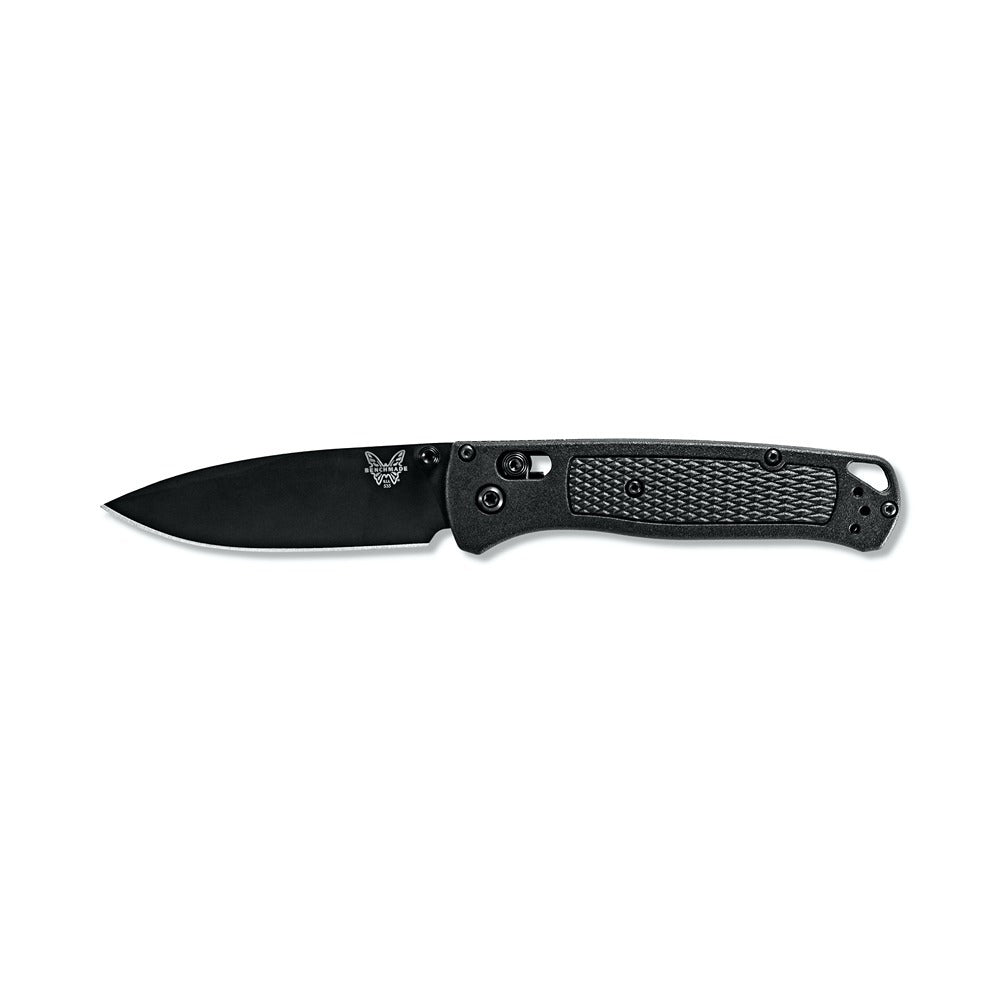 Blacked out from tip to tail, this Bugout® is a favorite amongst customers of all lifestyles. Re-engineered with Benchmade’s CF-Elite™ handle technology, the 535BK-2 weighs in slightly lighter than its predecessors, yet boasts greater rigidity under pressure. Just when you thought the Bugout® couldn’t get any lighter…​ www.moralepatches.com.au