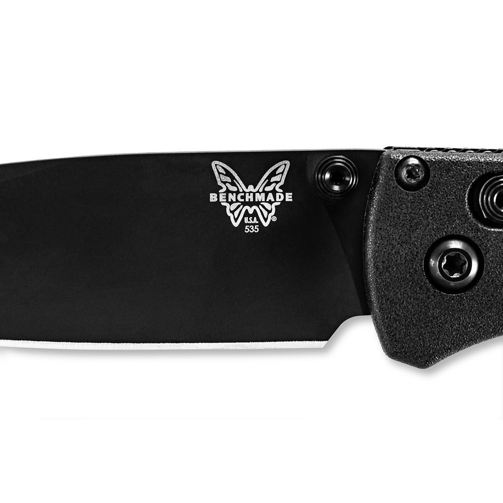 Blacked out from tip to tail, this Bugout® is a favorite amongst customers of all lifestyles. Re-engineered with Benchmade’s CF-Elite™ handle technology, the 535BK-2 weighs in slightly lighter than its predecessors, yet boasts greater rigidity under pressure. Just when you thought the Bugout® couldn’t get any lighter…​ www.moralepatches.com.au
