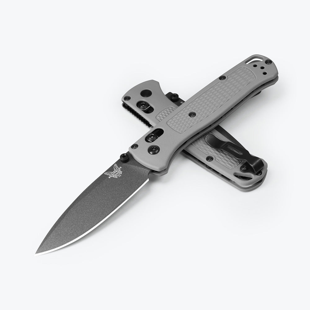 Originally designed and built for outdoor adventurers who demand durability in a light, ergonomic, barely-there package, it’s also exactly what you’d want for the daily grind. It comes in a CPM-S30V drop-point blade to make maintenance a breeze. &nbsp;The Storm Gray Grivory® handle and gray Cerakote® blade evoke the dark clouds of the tempest. www.moralepatches.com.au