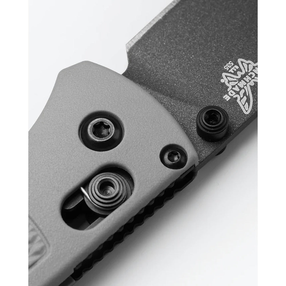 Originally designed and built for outdoor adventurers who demand durability in a light, ergonomic, barely-there package, it’s also exactly what you’d want for the daily grind. It comes in a CPM-S30V drop-point blade to make maintenance a breeze. &nbsp;The Storm Gray Grivory® handle and gray Cerakote® blade evoke the dark clouds of the tempest. www.moralepatches.com.au