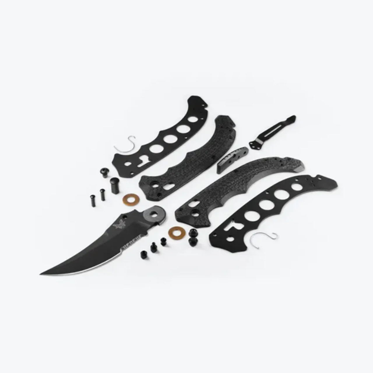 New 2025 - Benchmade decided to mix it up a bit with this premium Bugout®.. Inspired by the earthy tones found in our outdoor gear, backpacking kits, and accessories around the campsite, the new 535-09 Bugout® sets itself apart from others they’ve built thanks to handle scales that contrast a gray anodised 6061-T6 aluminium bolster with a Redstone Richlite onlay, plus a few other added pops of colour found in the orange anodised thumb stud and backspacer. www.moralepatches.com.au