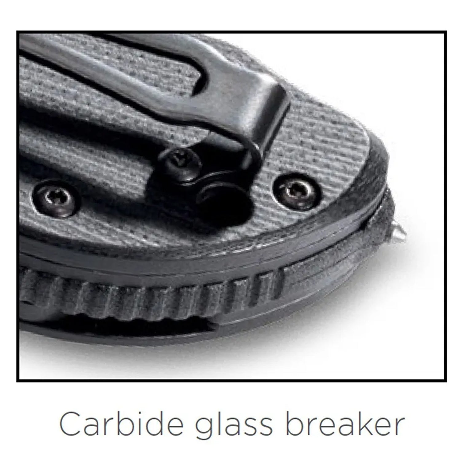 This 916 Triage® knife has all of the great features of Benchmade's&nbsp;original Triage rescue tool, and the added safety-utility benefit of the opposing bevel blunt tip blade.&nbsp;This dynamic triple utility tool includes part serrated knife, safety hook /strap cutter and carbide glass breaker. www.moralepatches.com.au