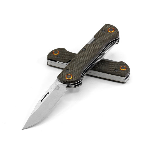  With two blades and a bottle opener, the 317 Weekender has everything you need for basic camp chores, from whittling to opening a cold one by the fire. Small enough that it won’t be considered a weapon in an urban environment while boasting enough features that you’ll always be prepared at the campsite. www.moralepatches.com.au