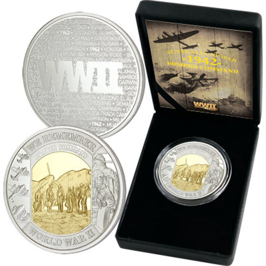 The Limited Edition Bomber Command Medallion is a tribute to the brave men who served in Bomber Command during the Second World War. Honour their memory and own a piece of history with this limited edition medallion. www.moralepatches.com.au