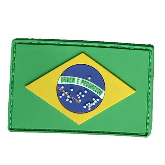 Go ahead and create your own patch board - this patch is perfect for it! With this versatile 7.8x5cm Brazilian Flag PVC Patch, you can easily customize your field gear, jackets, shirts, pants, jeans, hats, or any surface you desire. www.moralepatches.com.au