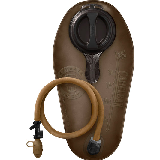 Why upgrade to a new CamelBak Mil Spec Crux™ reservoir when an old reservoir will last forever? Because we never stop innovating. Our Crux reservoir delivers 25% more water with every sip in a pack loaded with the latest in hydration technology. www.moralepatches.com.au