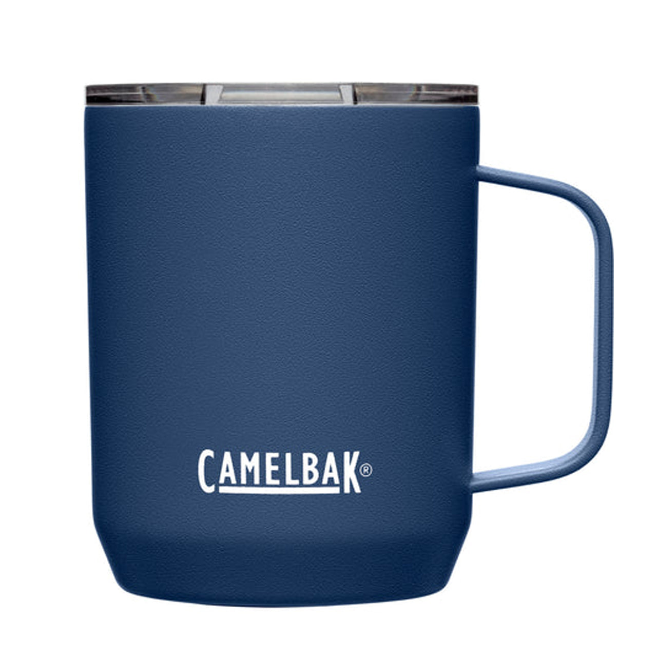 The strong and durable 350ml Camp Mug is constructed in double-walled, vacuum-insulated stainless steel with a powder coat finish, keeping it looking good on the outside and piping hot on the inside. The tri-mode tumbler lid slides open for flow control and is spill-resistant. A non-slip silicone pad on the base provides a soft landing on surfaces to avoid scratches and spills. Dishwasher safe and free of BPA, BPS, and BPF. www.moralepatches.com.au
