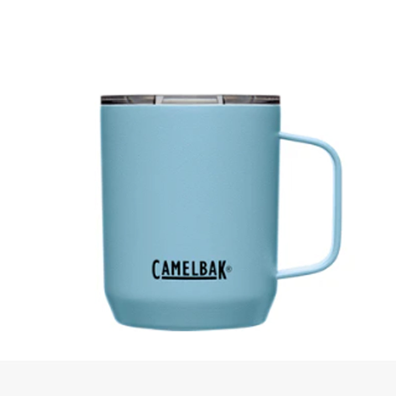 The strong and durable 350ml Camp Mug is constructed in double-walled, vacuum-insulated stainless steel with a powder coat finish, keeping it looking good on the outside and piping hot on the inside. The tri-mode tumbler lid slides open for flow control and is spill-resistant. A non-slip silicone pad on the base provides a soft landing on surfaces to avoid scratches and spills. Dishwasher safe and free of BPA, BPS, and BPF. www.moralepatches.com.au