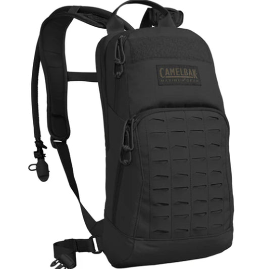 The included, all new 3L Mil Spec Crux Reservoir delivers 25% more water per sip and the new 500D Double-rip Cordura® Fabric ensures lasting durability. Internal essentials organization and the new laser cut Mountain™ MOLLE makes organizing your gear simple and fast. www.moralepatches.com.au