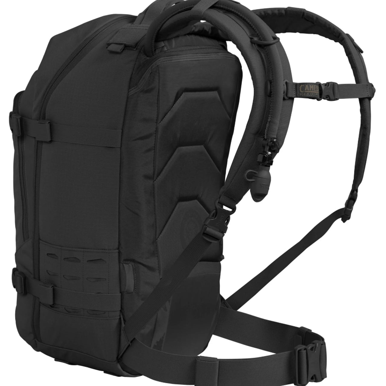 Hit pay dirt with the all new Motherlode. A redesign of a classic, the new Motherlode has the cargo and organisation you've come to love, but now includes a 3L Mil Spec Crux Lumbar Reservoir that delivers 25% more water per sip and moves your water lower, increasing your stability and comfort. Perfect for multi-day missions, the Motherlode has over 35L of cargo, tons of gear organisation, and our new laser cut Mountain™ MOLLE, making it fast and easy to attach added accessories. www.moralepatches.com.au