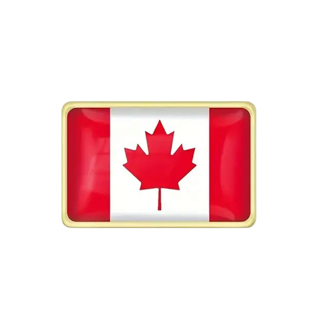 This gold-plated, enamel-filled lapel pin allows you to proudly display the Canada flag while honouring all those who have served or are currently serving in all theatres of war and peacekeeping efforts. Featuring the Canada Flag, it symbolises both national pride and remembrance. www.moralepatches.com.au