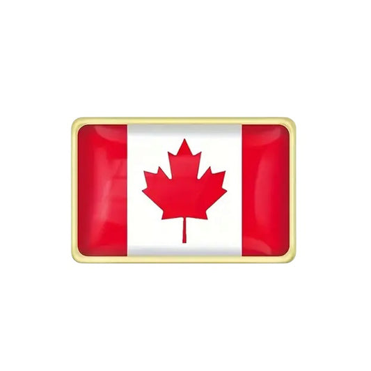 This gold-plated, enamel-filled lapel pin allows you to proudly display the Canada flag while honouring all those who have served or are currently serving in all theatres of war and peacekeeping efforts. Featuring the Canada Flag, it symbolises both national pride and remembrance. www.moralepatches.com.au