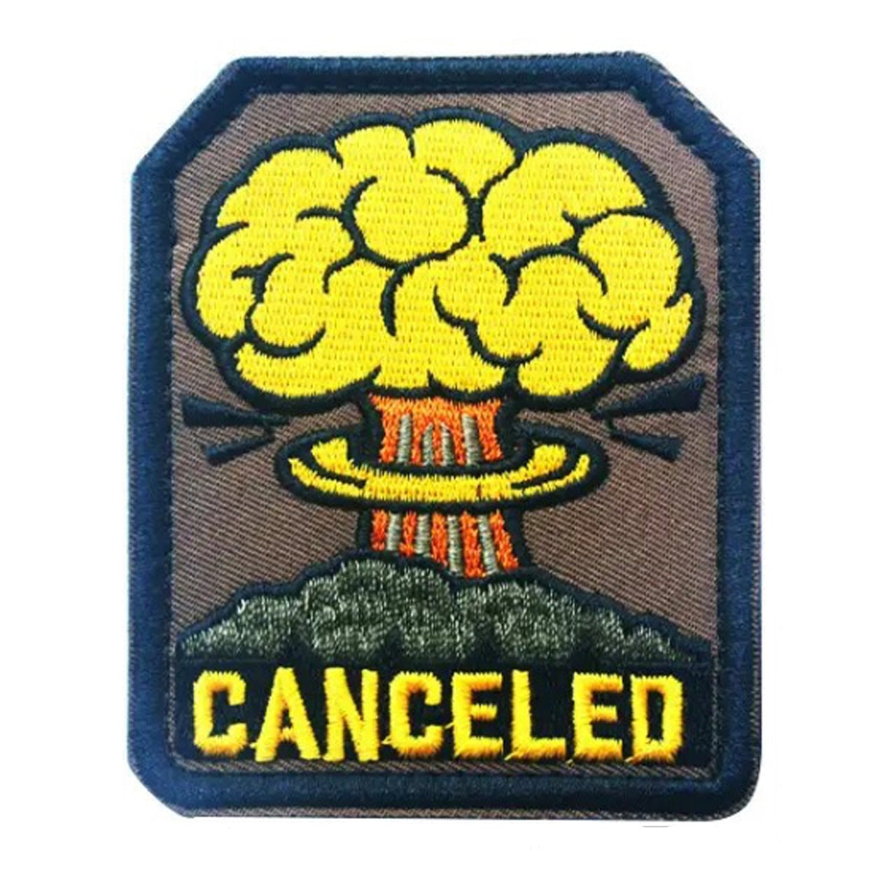 Elevate your gear to the next level with the Canceled Upright Embroidery Patch Hook & Loop. Easily attach it to any piece of field gear, clothing, or create a unique patch display! Infuse some fun and madness into your style today. www.moralepatches.com.au