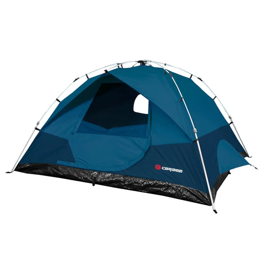 The&nbsp;Caribee Spider 4-person tent&nbsp;is perfect for camping trips with family or friends, setting up in seconds thanks to the proven&nbsp;Easy Up telescopic pole system. Designed to comfortably accommodate&nbsp;four adults&nbsp;or&nbsp;two adults plus hiking packs, this lightweight tent combines quick assembly with all the features you expect from a quality camping tent. www.moralepatches.com.au