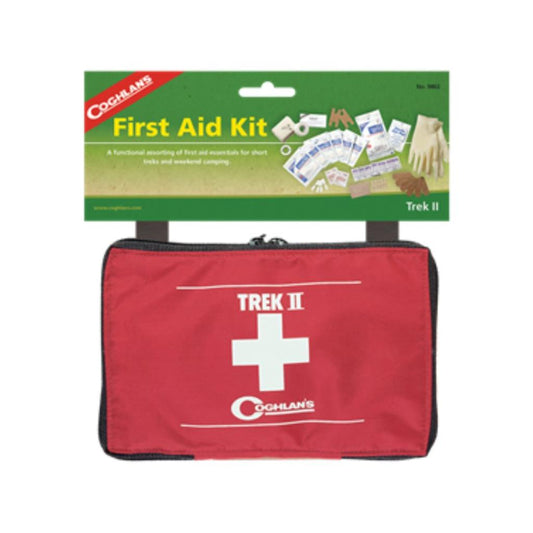 First aid kit suitable for short tramps and weekends away. Includes 33 carefully selected components contained in a zippered, compartmentalised nylon soft pack. www.moralepatches.com.au