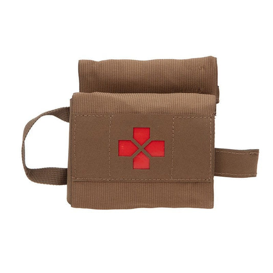 The Compact Enforcers IFAK Pouch Black is a sleek, compact, and adaptable pouch designed to securely hold your essential job-specific first aid supplies. Its slim profile fits comfortably on a belt or can be neatly stashed on a chest rig with limited space. This pouch keeps only the critical medical items close at hand, making it an indispensable part of your gear. www.moralepatches.com.au