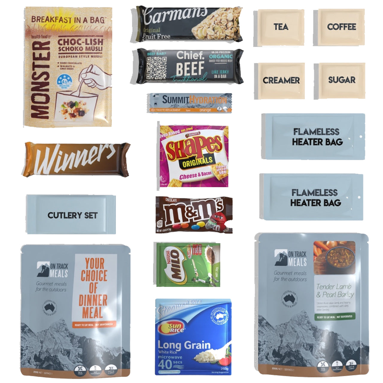 MRE Military 24hr Ration Pack - Sweet & Sour Pork Ration Pack – Morale ...