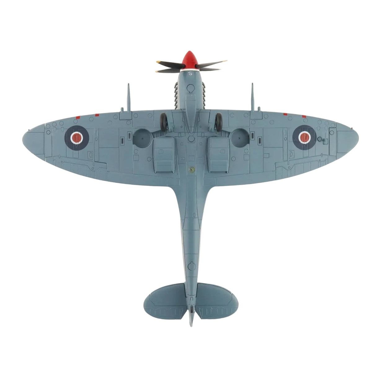 The Mk. IX replaced the Mk. V in June 1942 and on September 12, 1942 a Mk. IX brought down a Ju-86R flying at 43,000 feet. Another major achievement of the Mk. IX took place on October 5, 1944 when 401 Squadron became the first allied aircraft to shoot down an Me-262 jet. www.moralepatches.com.au
