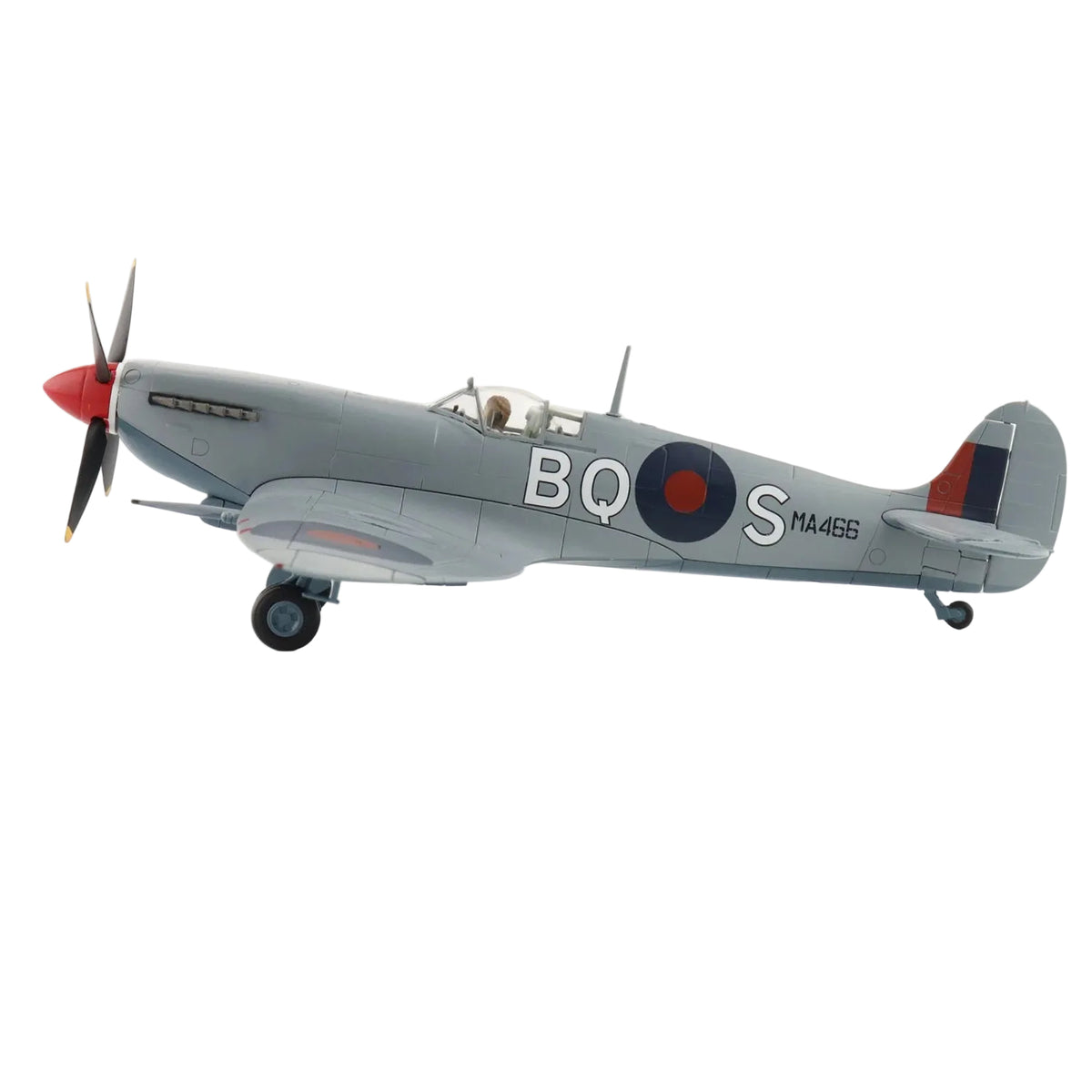 The Mk. IX replaced the Mk. V in June 1942 and on September 12, 1942 a Mk. IX brought down a Ju-86R flying at 43,000 feet. Another major achievement of the Mk. IX took place on October 5, 1944 when 401 Squadron became the first allied aircraft to shoot down an Me-262 jet. www.moralepatches.com.au