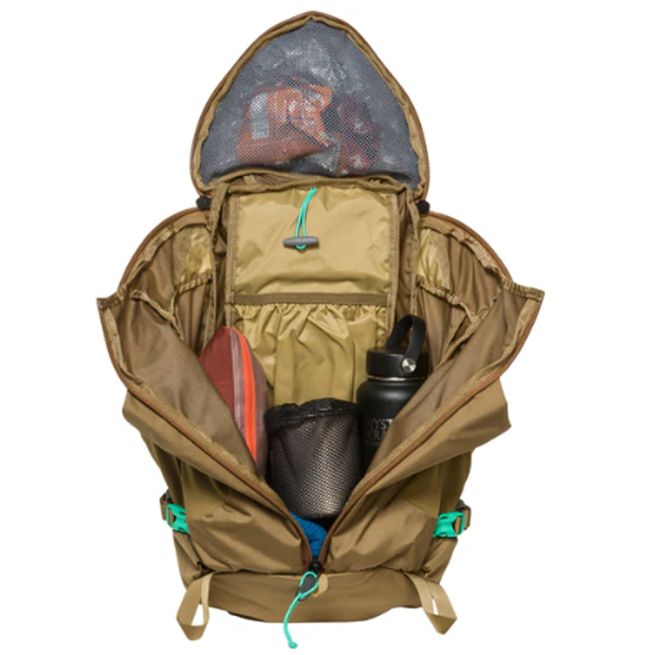 Our 3-ZIP design has won a lot of fans over the years... for good reason. The COULEE 25 fills a key size gap in our 3-ZIP offering. Two front, exterior stretch woven pockets make it easy to tuck your wind shirt or skins for swift retrieval. Side stretch woven pockets keep water bottles handy. The top lid has a zippered compartment for stashing cameras, snacks, etc. Our re-direct waist belt secures the load. www.moralepatches.com.au