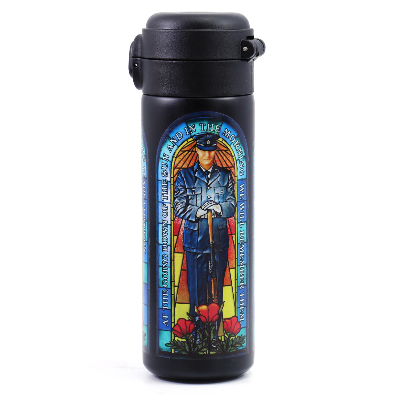 This sleek stainless steel travel mug is designed for ultimate convenience, fitting easily into your cup holder. Its stainless-steel interior resists odours, while the press-button release, and flip-top cap ensure easy access. www.moralepatches.com.au