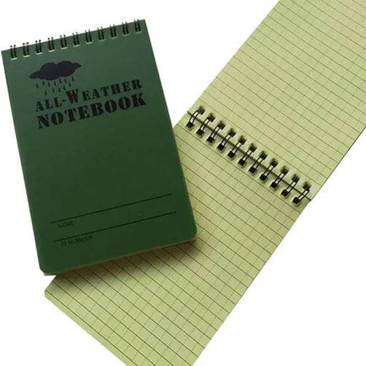 Mini Weather Notebook Tactical All Weather Notebook 7.5X13CM – Morale Patches Australia