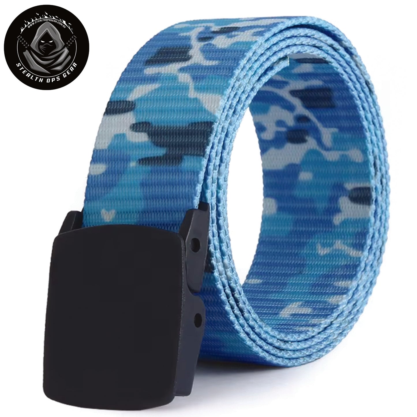Nothing worse than having to take your belt off at the airport, this belt is the solution as it has no metal in it's design and is very solid and sturdy.&nbsp; This is also a good belt for out in the field as it sits really tight when done up unlike other non clipped belts that can lengthen when worn over time. www.moralepatches.com.au