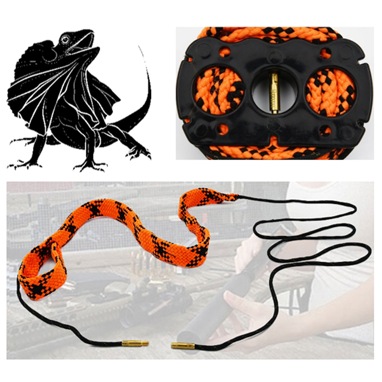 The new Dingo Gear Barrel Dragon Bore Cleaning Rops are available in a wide variety of caliber widths, to cover all of your firearm cleaning needs. Designed to better clean the bore of your firearm, the Barrel Dragon has an integrated bronze brush and a handle for pulling through or to wrap the rope around for storage. www.moralepatches.com.au