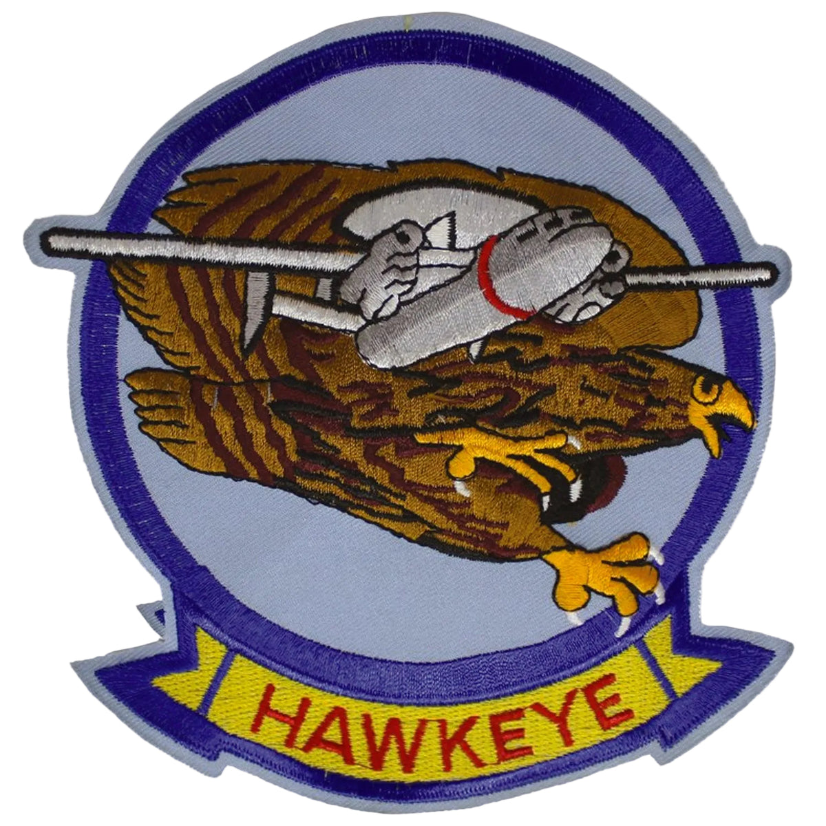 The Northrop Grumman E-2 Hawkeye is an American all-weather, carrier-capable tactical airborne early warning (AEW) aircraft. www.moralepatches.com.au