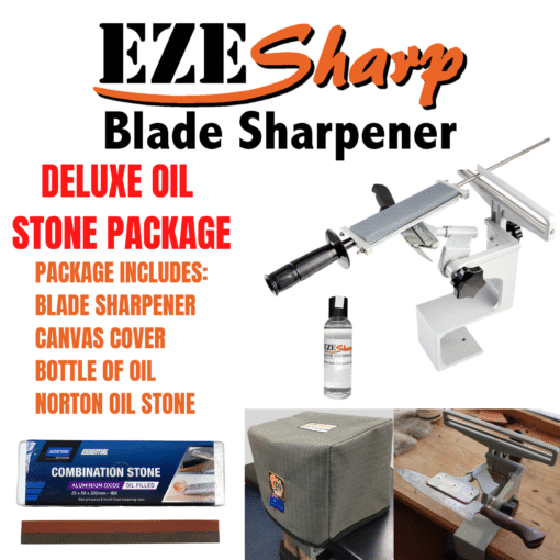 The EZESharp Blade Sharpener works by clamping the blade to be sharpened in a rotatable vice-like clamping jig with Degree Angle Adjustments. This is the recommended setup for most blades types but if wanting to sharpen cleavers, garden shears or blades longer than a standard full-sized chef blade. www.moralepatches.com.au