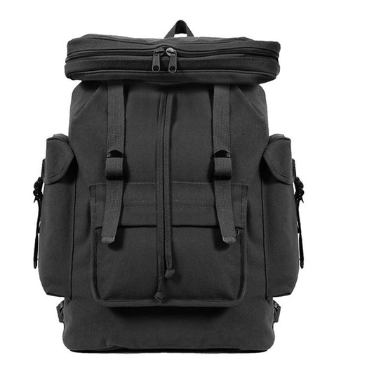 With the Elite Tactical Scout Backpack in Olive Drab, you'll be fully equipped for all of your adventures. This military-style rucksack features a spacious main compartment that can be concealed with the top zipper cover pocket and secured with a drawstring closure. www.moralepatches.com.au