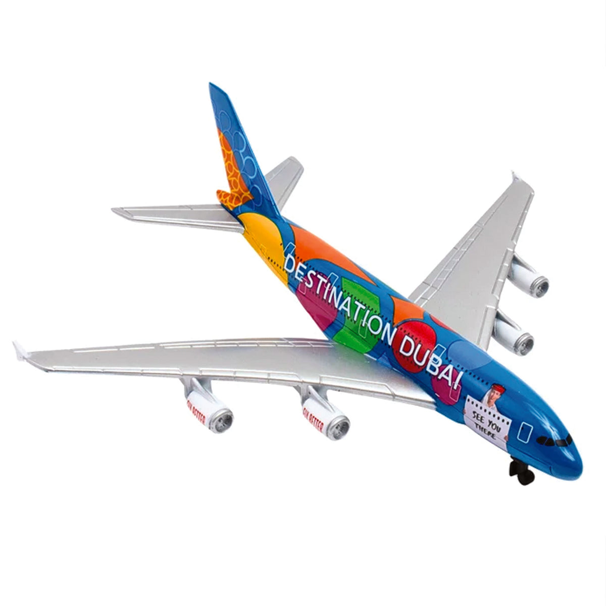 In 2020, Emirates celebrated their home city, Dubai with a bright livery design specially created for the Dubai Expo 2020. Decorated in orange, green, and blue, the colors represented the three themes of the event: Opportunity, Sustainability, and Mobility. www.moralepatches.com.au