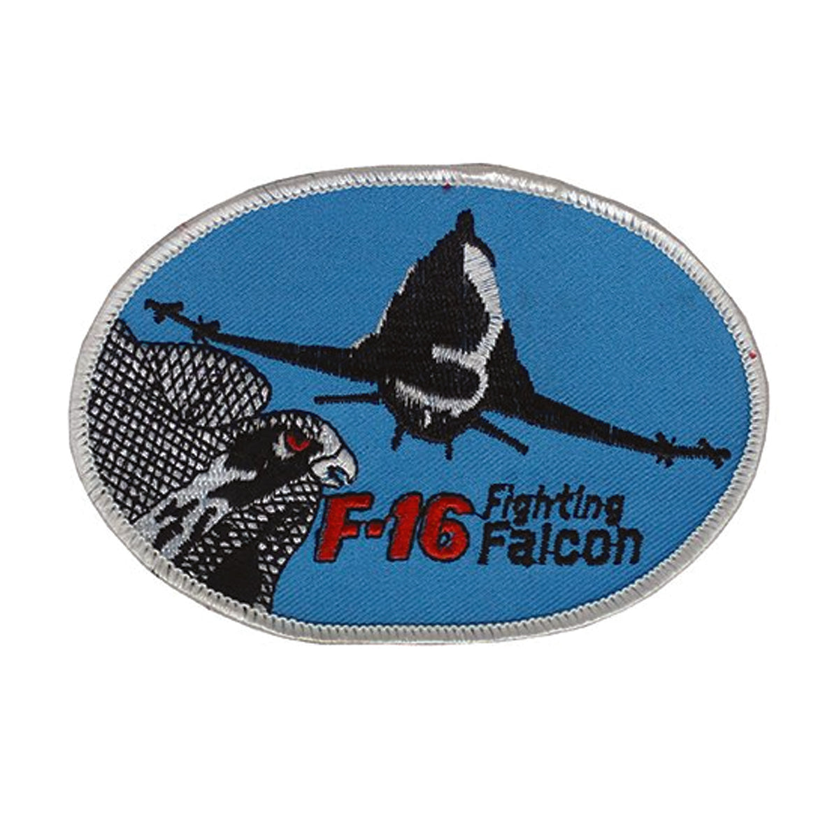 The General Dynamics F-16 Fighting Falcon is a single-engine supersonic multirole fighter aircraft originally developed by General Dynamics (now Lockheed Martin) for the United States Air Force (USAF).  www.moralepatches.com.au