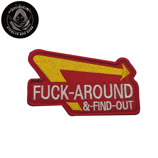 Transform into your strongest self with the FAFO Sign Morale Patch Hook &amp; Loop, measuring 8x4.6cm! Unleash your inner power and conquer every challenge with confidence and style. www.moralepatches.com.au