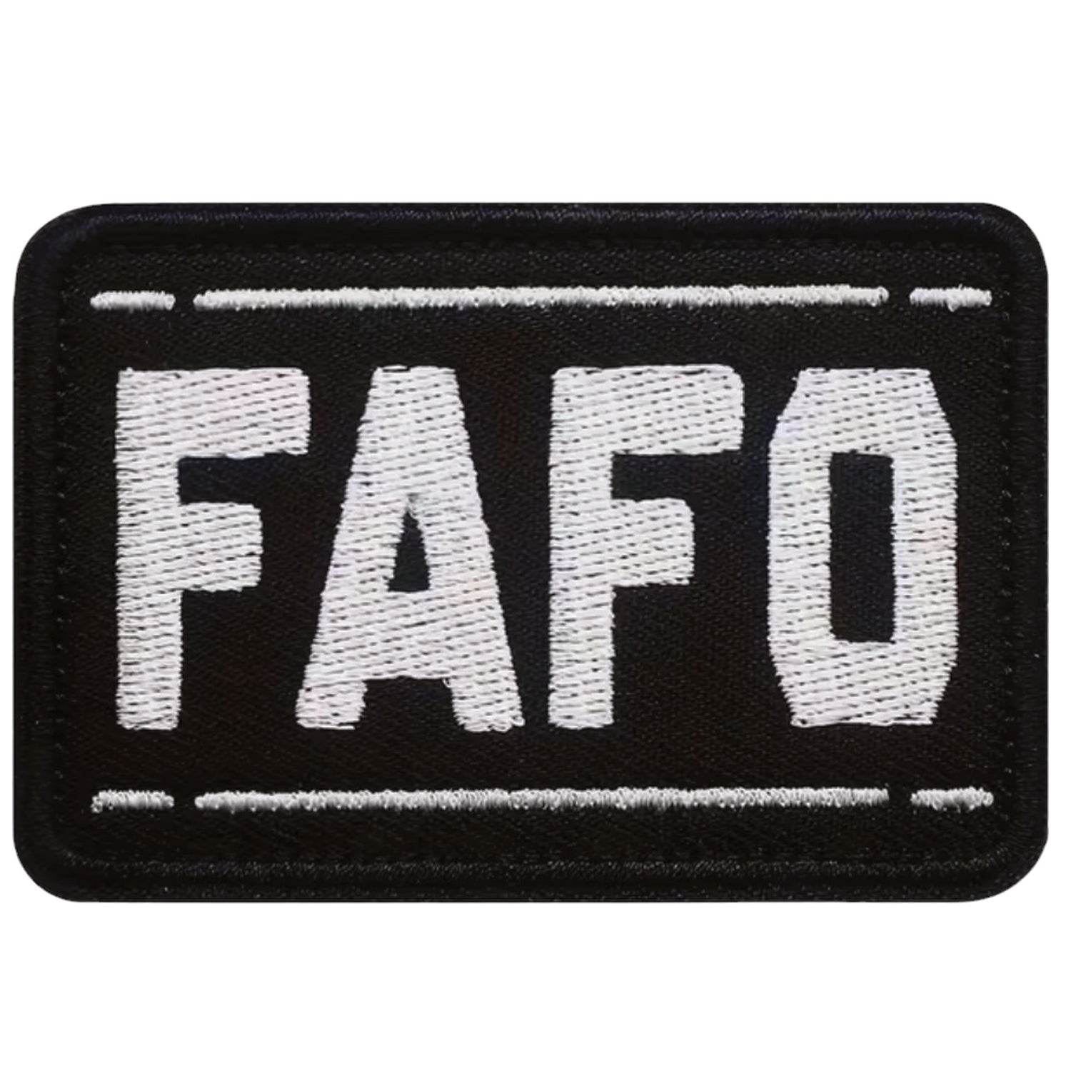 FAFO Morale Patch Velcro Backed, measuring 8x5.5cm, is a striking and durable addition to personalize your gear with style and toughness. Crafted with high-quality embroidery, this patch features a versatile pattern that blends seamlessly with various tactical and outdoor equipment. www.moralepatches.com.au