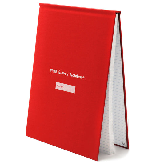 The field notebook is a hardback, permanently bound book for recording all survey data determined in the field. Made with durable and long-lasting materials, this field notebook is designed to withstand any weather conditions and last for years to come. It's the perfect companion for every surveyor's outdoor adventures. www.moralepatches.com.au