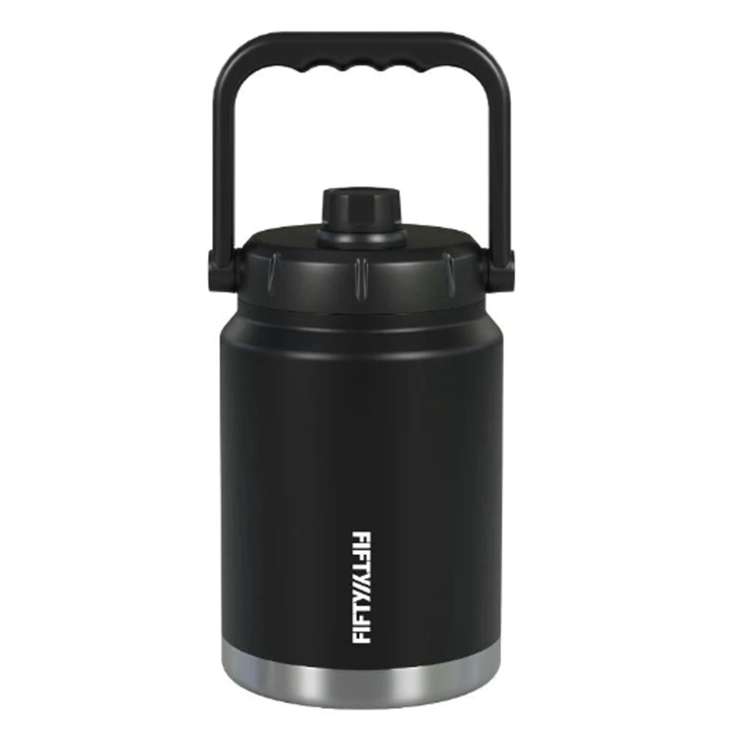 The Fifty Fifty 2.1LT Tank Growler in Black is made from lightweight, recyclable 18/8 food-grade stainless steel. Its double-wall vacuum insulation technology stops condensation from forming on the outside, keeping the bottle dry. Featuring a durable, tough powder-coated finish in both core and seasonal colours, this growler is designed to withstand daily use while keeping your drinks fresh. www.moralepatches.com.au