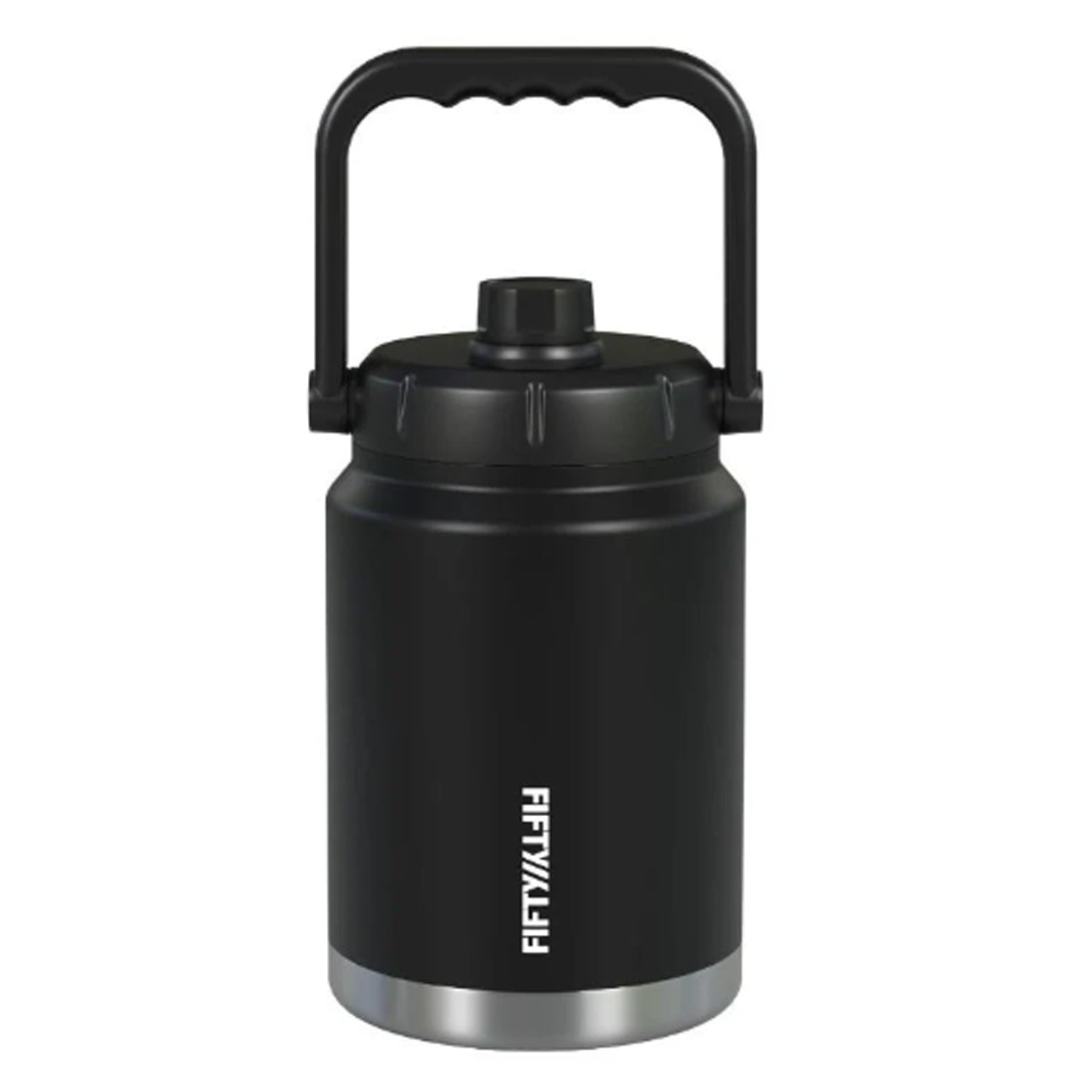 The Fifty Fifty 2.1LT Tank Growler in Black is made from lightweight, recyclable 18/8 food-grade stainless steel. Its double-wall vacuum insulation technology stops condensation from forming on the outside, keeping the bottle dry. Featuring a durable, tough powder-coated finish in both core and seasonal colours, this growler is designed to withstand daily use while keeping your drinks fresh. www.moralepatches.com.au