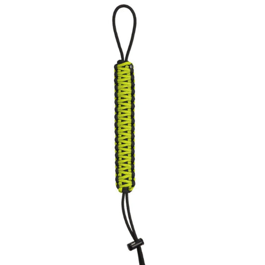 The Fifty Fifty Paracord Bottle Handle in Lime Green is designed to enhance the portability of your favorite Fifty Fifty Bottle by providing a secure and comfortable grip. www.moralepatches.com.au