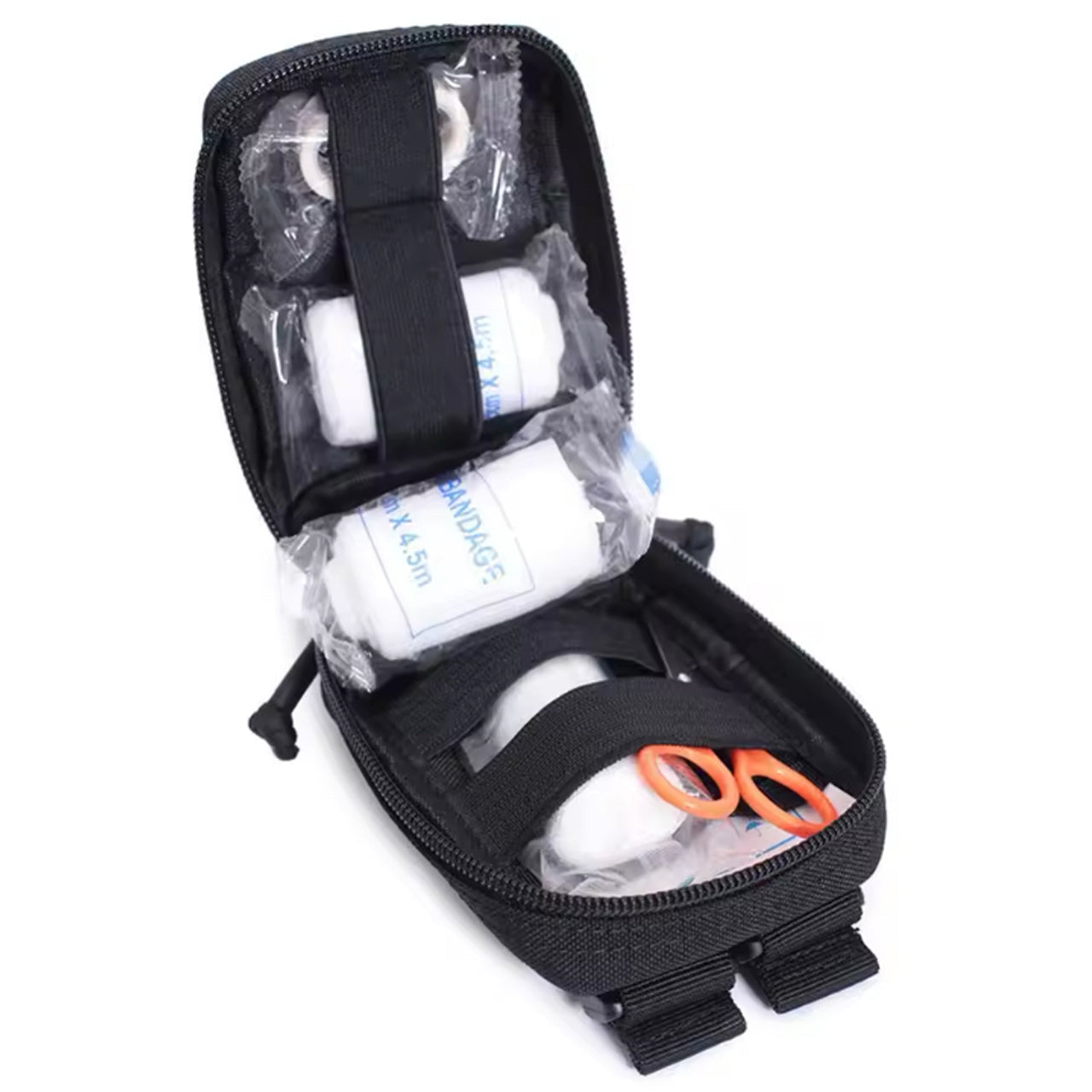 The First Aid Pouch Small EDC Carry is a convenient way for cadets and defence to carry your medical supplies out in the field.&nbsp; Keeping all your essentials in the one spot with the option of adding a tourniquet holder to the front, everything will be at your fingertips. MOLLE attachable to your belt, webbing or pack. www.moralepatches.com.au where cadets shop