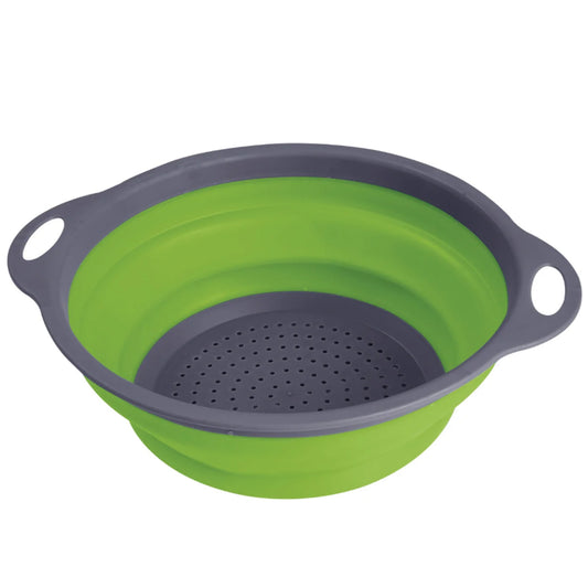 This&nbsp;large&nbsp;folding colander&nbsp;with 2L drainage capacity&nbsp;collapses flat for easy, space-saving storage - perfect for&nbsp;camping, caravanning, or any adventure where packing light matters. Made from strong,&nbsp;durable PP and TPR materials, it’s ideal for serving meals or individual use on the go.&nbsp;FDA-approved, BPA and phthalate-free, this bowl combines safety with convenience for your outdoor dining needs. www.moralepatches.com.au
