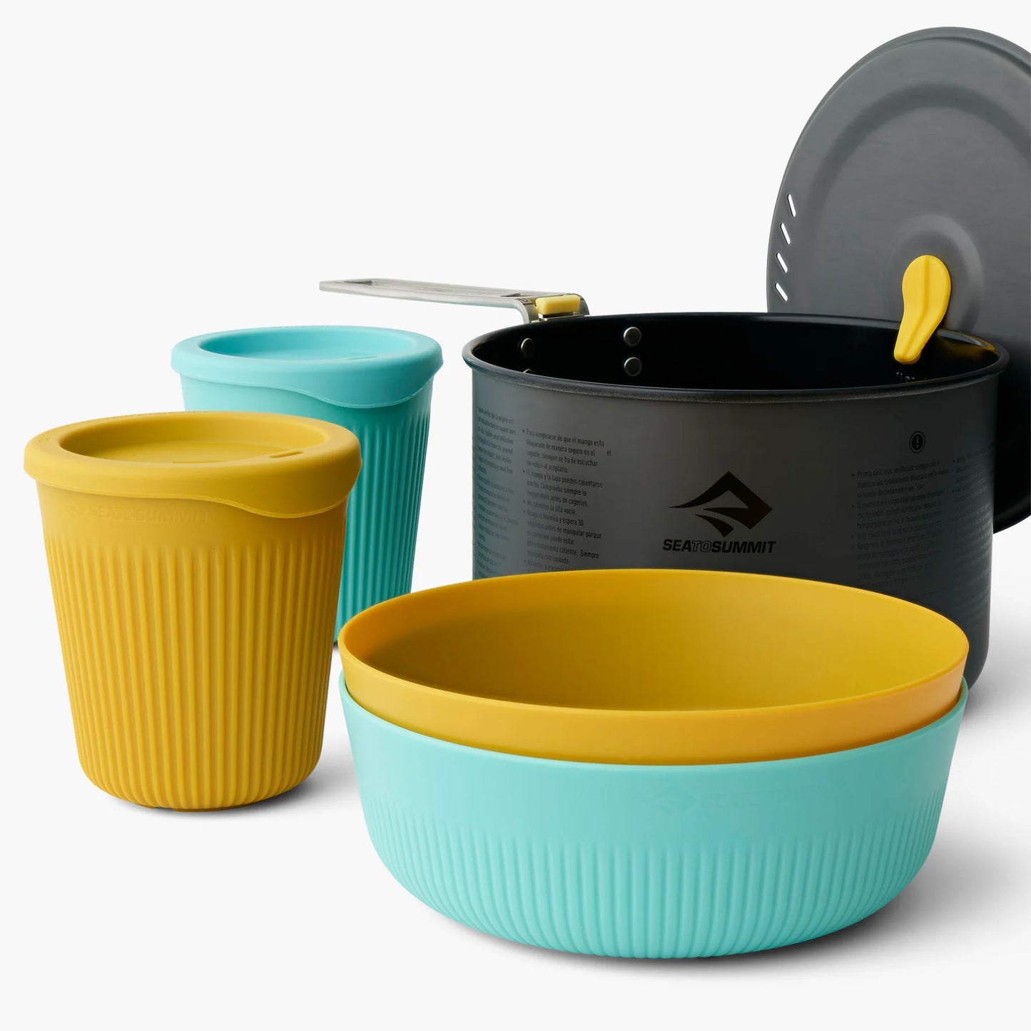 The Frontier Ultralight One Pot Cookset includes a 2L Frontier Pot teamed with our ergonomic Passage Collection bowls and cups to form the base of the best lightweight camp kitchen setup available. www.moralepatches.com.au