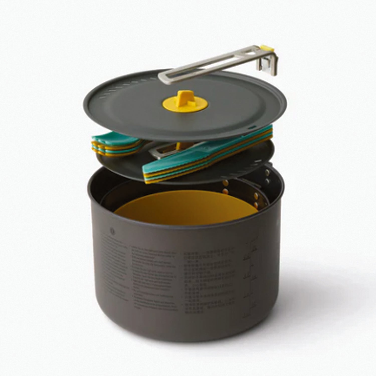 The Frontier Ultralight Two Pot Cookset includes a 2L and 3L Frontier Pot teamed with our ergonomic Passage Collection bowls and cutlery to form the base of the best lightweight camp kitchen setup available. www.moralepatches.com.au