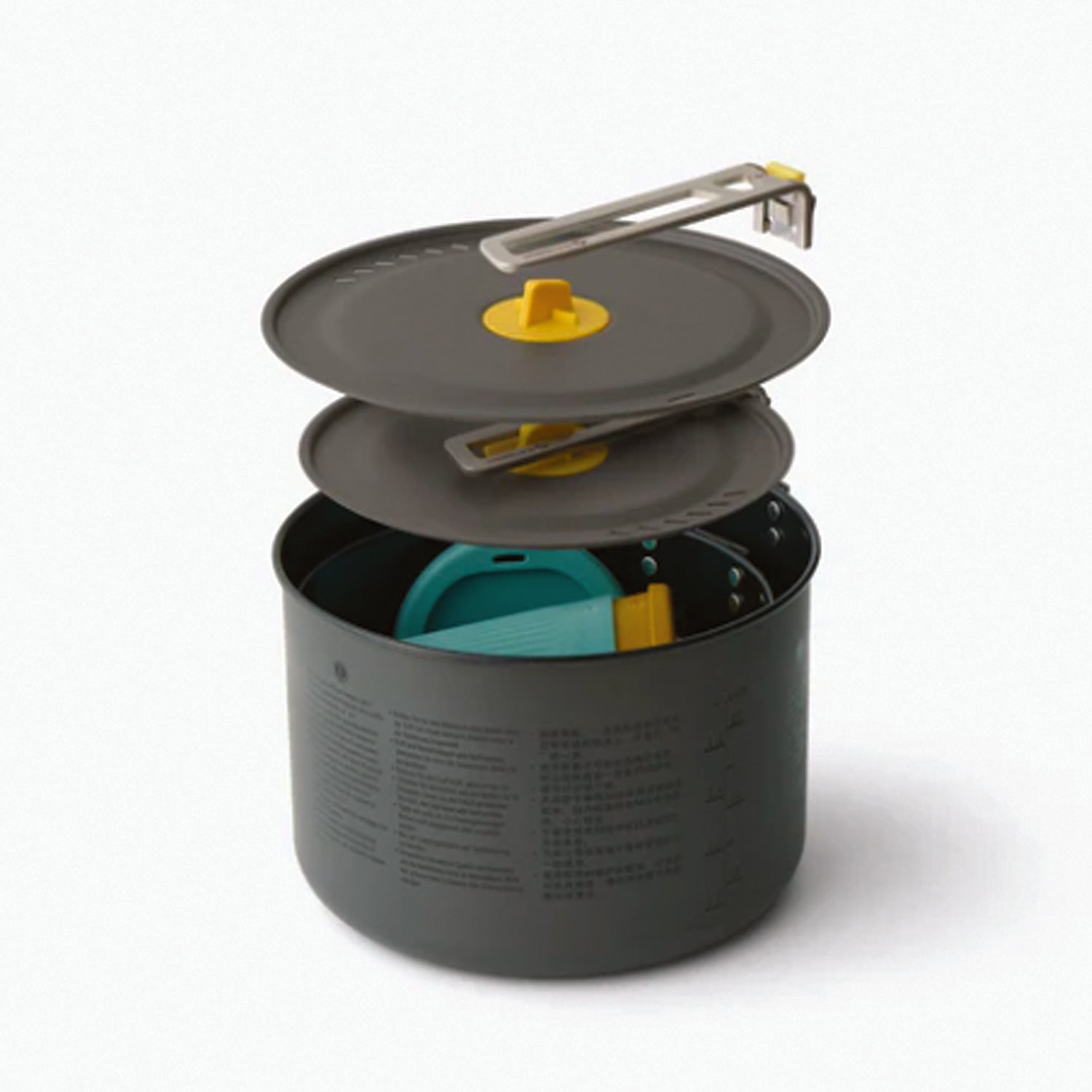 The Frontier Ultralight Two Pot Cookset includes a 2L and 3L Frontier Pots teamed with our ergonomic Passage Collection bowls and cups to form the base of the best lightweight camp kitchen setup available. www.moralepatches.com.au