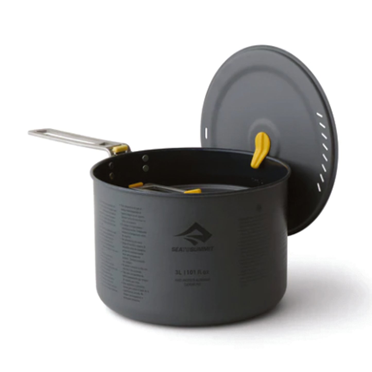 The Frontier Ultralight Two Pot Set includes a compact 1.3L and generously-sized 3L pot made of high quality hard-anodised aluminium alloy for durability and efficient heat transfer. www.moralepatches.com.au